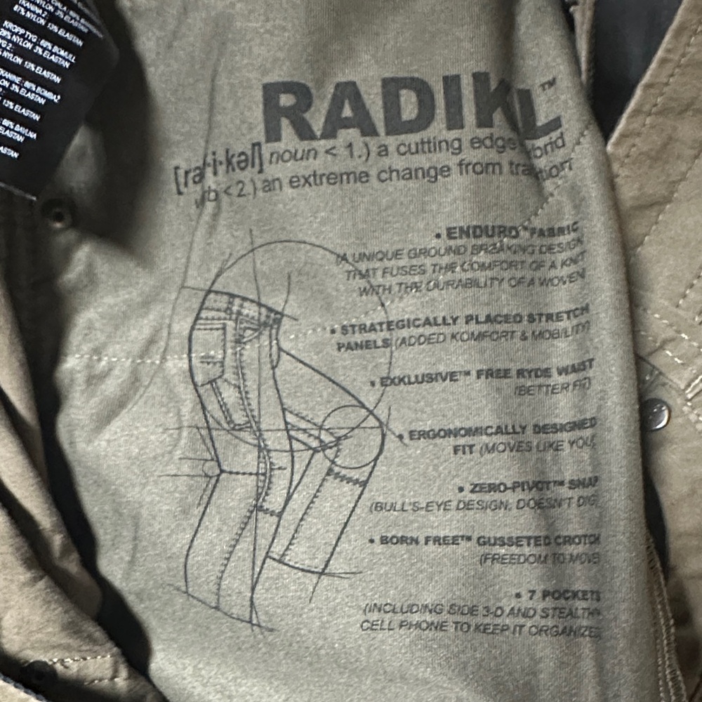 Men's Kuhl Hiking Pants - Picture 9 of 10